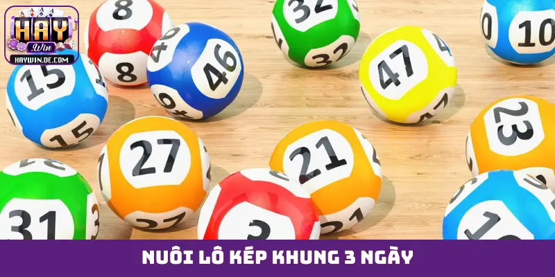 nuôi lô kép khung 3 ngày